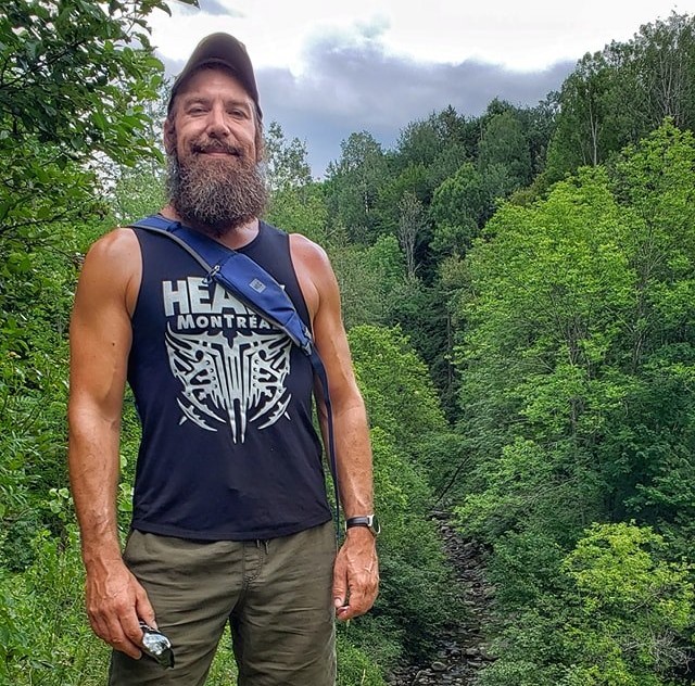 Jer Chapman hiking